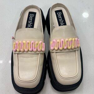 Bershka Platform Mule Loafers